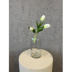 Tulipanbundt Hvid 29 cm