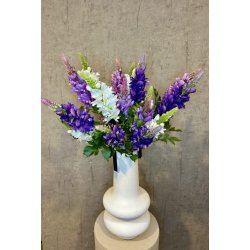 Lupin hvid 77 cm