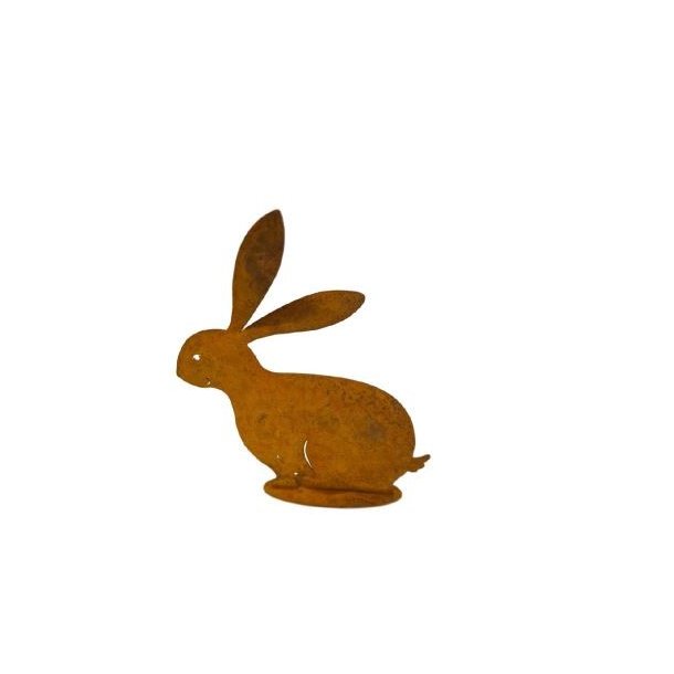 Kanin i metal rust - lav