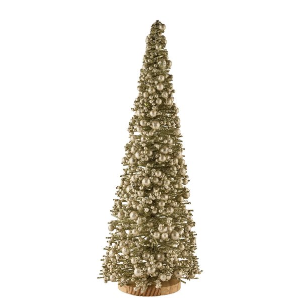 Juletr� Snowball m. glitter