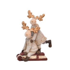 Rensdyrpar p� sl�de