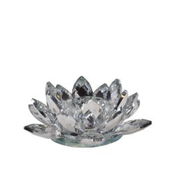 Fyrfadsstage Lotus Klar