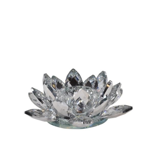 Fyrfadsstage Lotus Klar