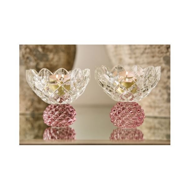 Flora Glassk�l Rosa