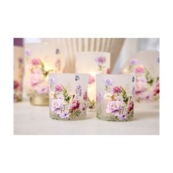 Fyrfadsglas m. konval