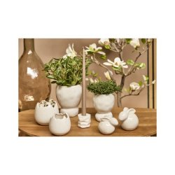 Potteskjuler �g hvid