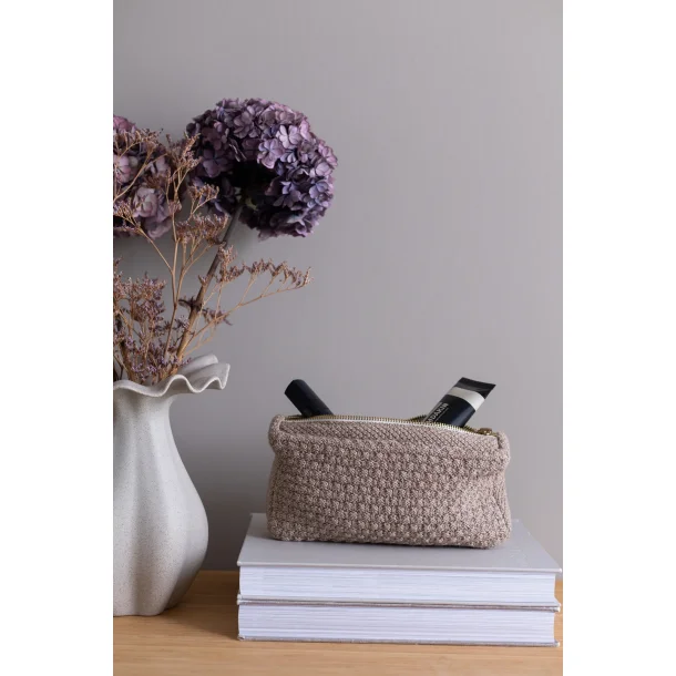 Strikket Clutch - Tiger Melange