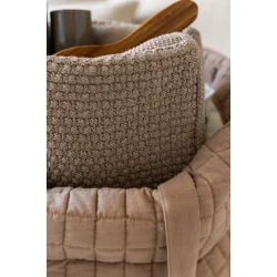 Strikket Toilettaske - Tiger Melange