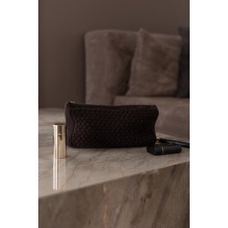 Strikket Clutch - Choclate