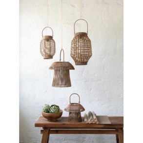 Solcelle Lanterne Natur - stor