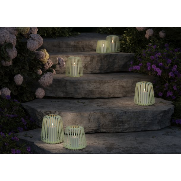 Udend�rs LED Lanterne Metal Sage - lille