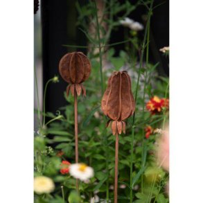 Amy Valmuefr� Jernskulptur - aflang