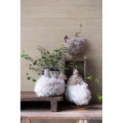 Fluffy kylling beige