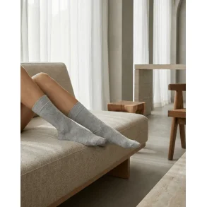 Luksus Str�mper Merinould Gr�